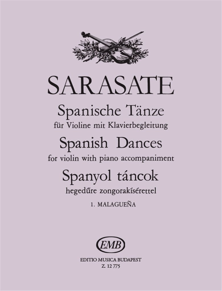 Spanische Tänze für Violine mit Klavierbegleitung